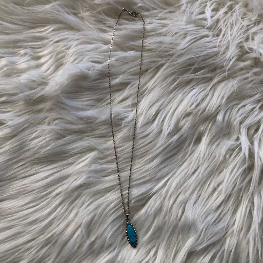 Turquoise and Silver necklace